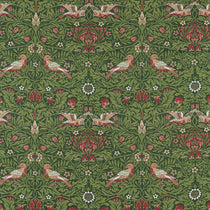 Bird Tapestry Tump Green 237311 Curtain Tie Backs