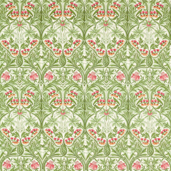 Bluebell Leaf Green Sweet Briar 227038 Curtains