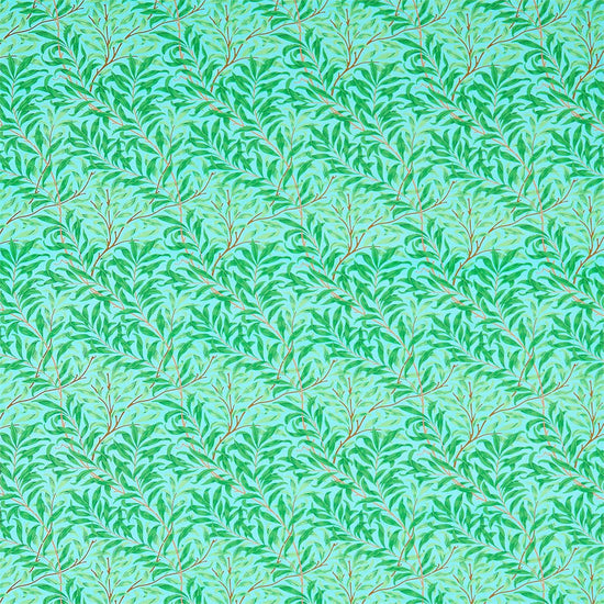 Willow Boughs Sky Leaf Green 226842 Upholstered Pelmets