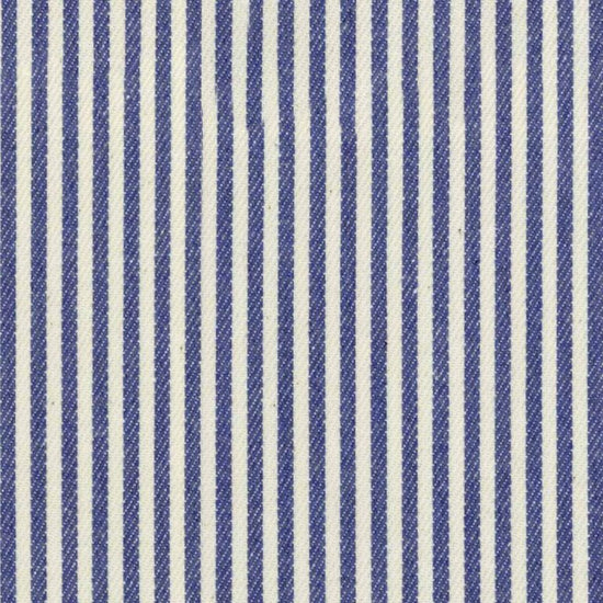 Candy Stripe Indigo Curtains