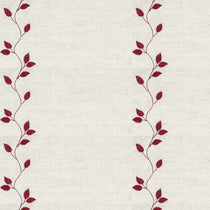 Embroidered Union Leaf Floral Claret Bed Runners