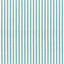 Ticking Stripe 1 Aqua Apex Curtains
