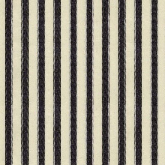Ticking Stripe 2 Black Apex Curtains