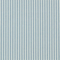 Pepita Stripe Sky Linen 134063 Curtains