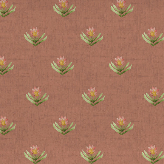 Raja Terracotta Upholstered Pelmets