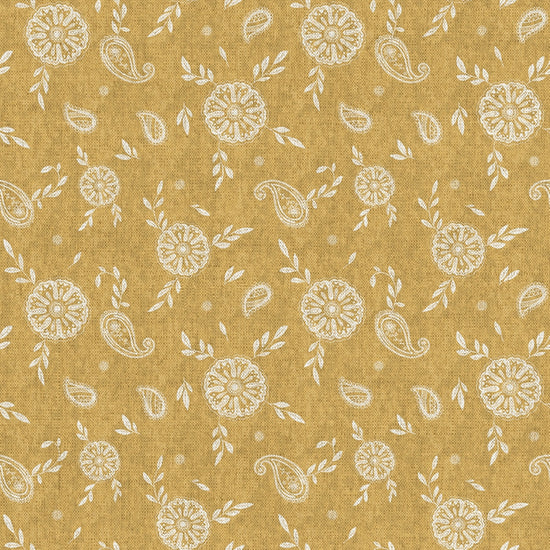 Chennai Ochre Upholstered Pelmets