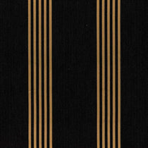 Canvas Stripe Antique Black Curtains