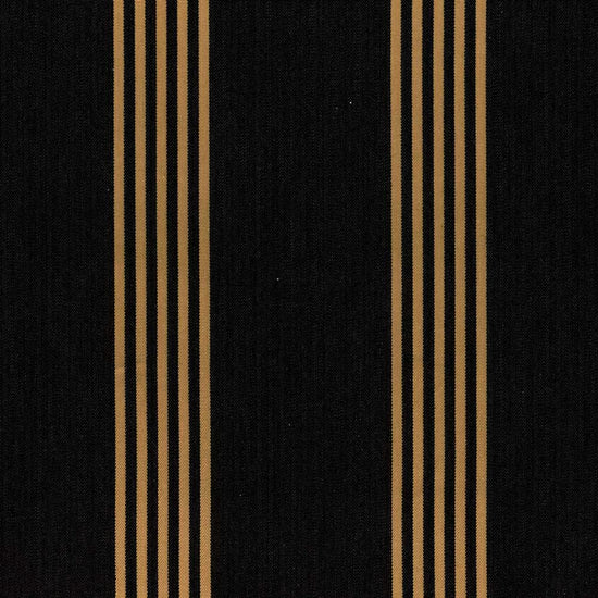 Canvas Stripe Antique Black Box Seat Covers