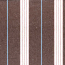 Gallery Stripe Brown Fabric by the Metre