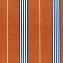 Gallery Stripe Rust Curtains