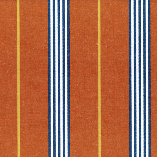 Gallery Stripe Rust Roman Blinds