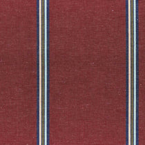 Gouache Stripe Claret Curtains