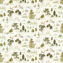 Winnie The Pooh Macaron Green 227160 Upholstered Pelmets