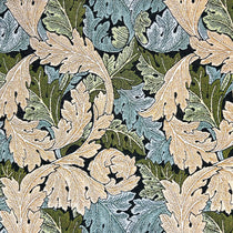 Acanthus Deep Sea William Morris Inspired Fabric by the Metre