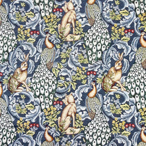 Forest Indigo William Morris Inspired Curtains