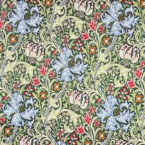 Golden Lily Bottle William Morris Inspired Apex Curtains