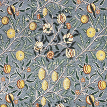 Pomegranate Azure William Morris Inspired Apex Curtains