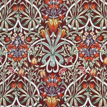 Woodland Weeds Damson William Morris Inspired Curtains