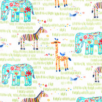 Animal Parade V3585-01 Fabric by the Metre