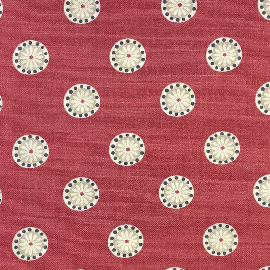 Shenstone Raspberry Upholstered Pelmets