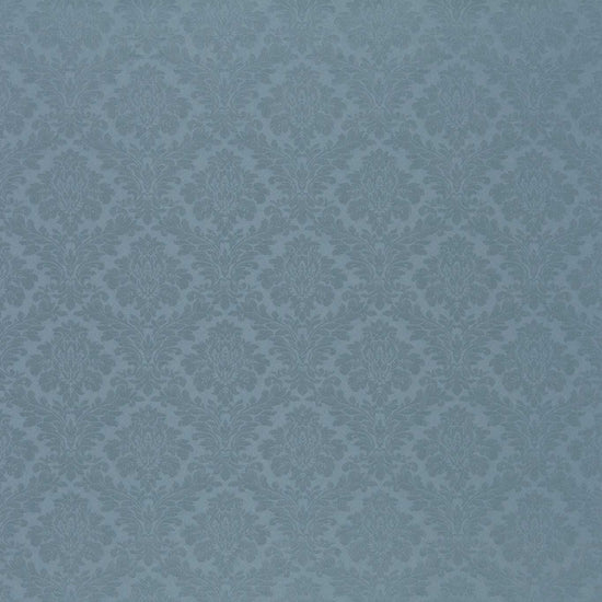 Lymington Damask Mid Blue 232605 Fabric by the Metre