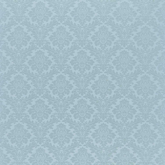 Lymington Damask Sky Blue 232603 Fabric by the Metre