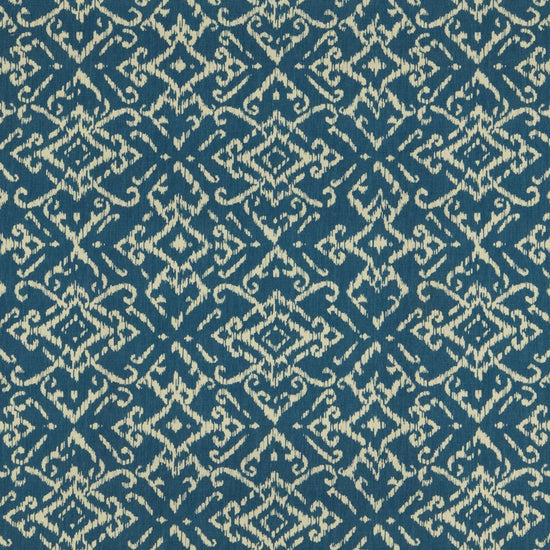 Lattice Denim Upholstered Pelmets