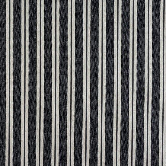 Arley Stripe Charcoal Fabric by the Metre