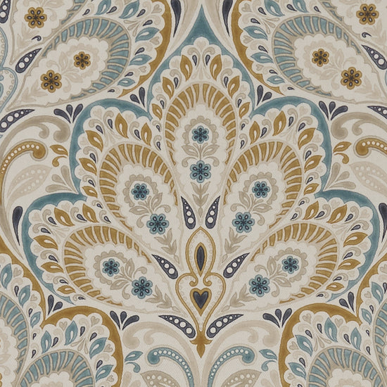 Persia Teal Spice Upholstered Pelmets