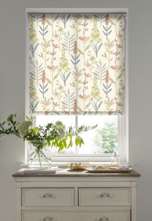 Bellflower Spice Roller Blinds