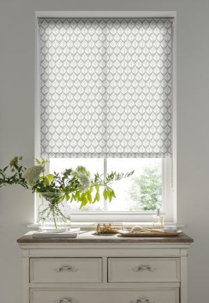 Elise Grey Roller Blinds