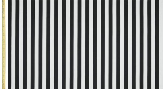 SM Monochrome Stripe Upholstered Pelmets
