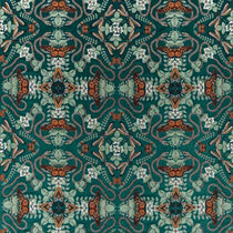 Emerald Forest Teal Jacquard Ceiling Light Shades
