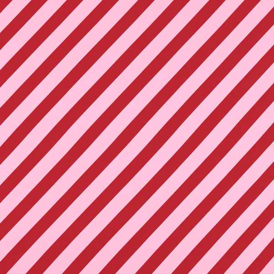 Paper Straw Stripe Ruby Rose 133990 Box Seat Covers